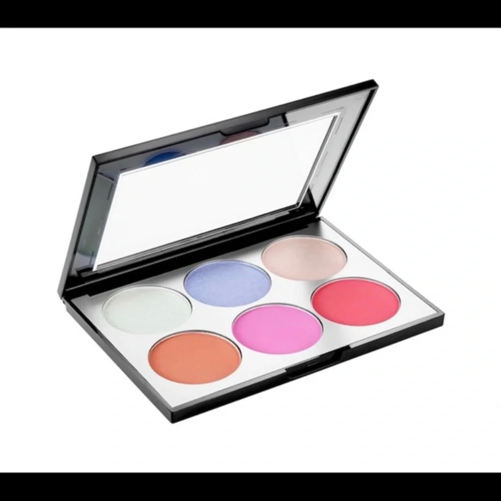 🎉Host Pick🎉 NWT Rare! 6 Pc Sephora Holographic Face & Cheek Palette